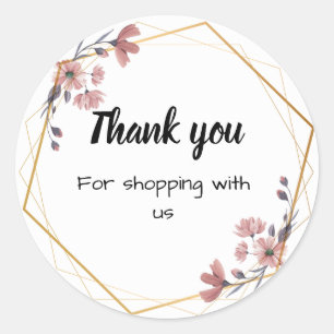 Floral Business stickers