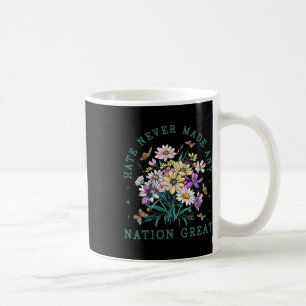 Floral Butterflies Anti Trump Democrat President L Coffee Mug