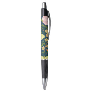 Floral, Butterfly And Glamour Seamless Elegant    Pen
