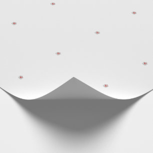 Floral Butterfly Mandala   Purple Boho Art Design Wrapping Paper