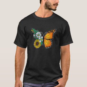 Floral Butterfly T-Shirt
