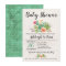Floral Cactus Baby Shower Invitation