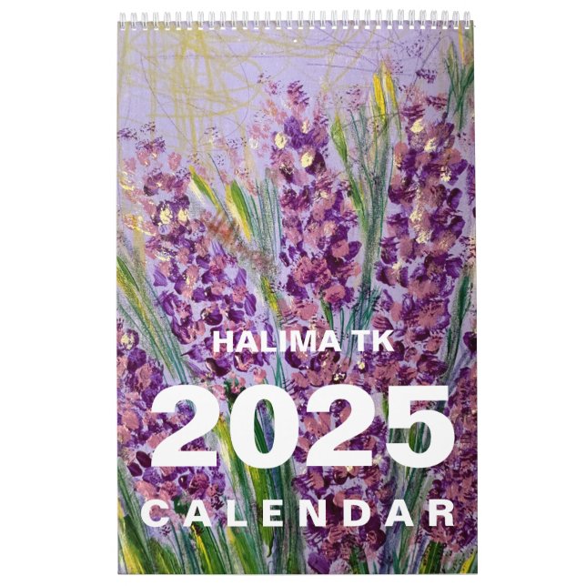 Floral Calendar 2025 (Cover)