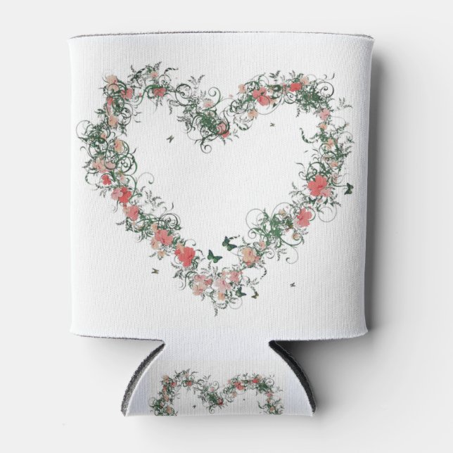 Floral Can Cooler (Front)