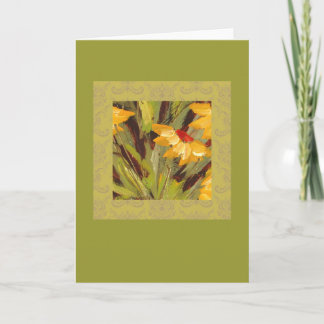 floral card