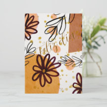 Floral Card
