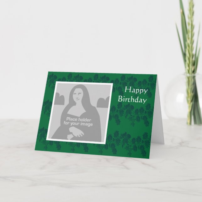 Floral Card Template (Front)