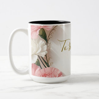Floral Carnation Mug