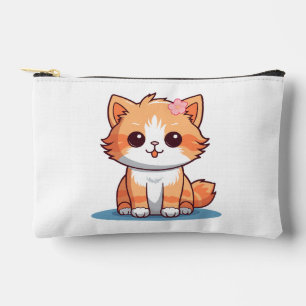 Floral Cat Pouch – Cute Kitten Bag