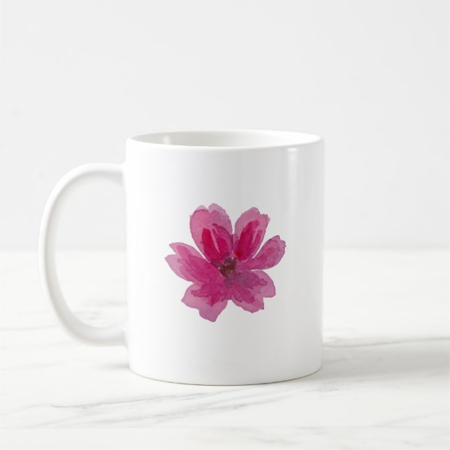 Floral Ceramic Mug (Left)