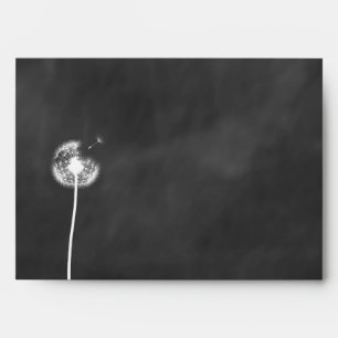 Floral Chalkboard Envelope