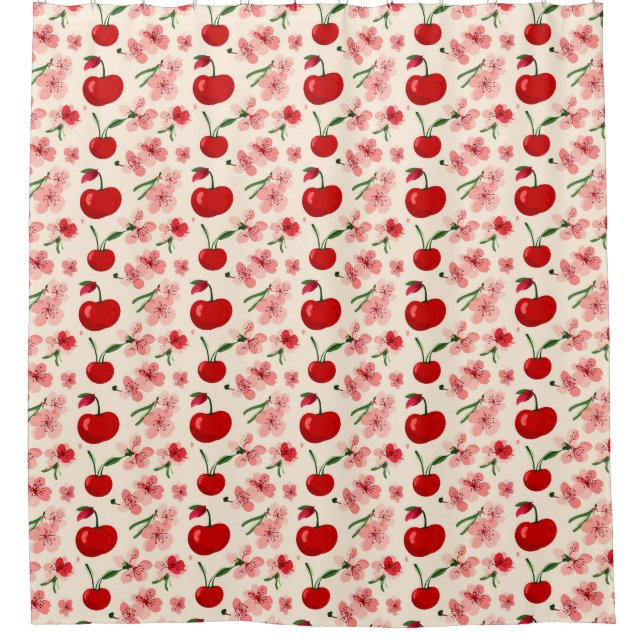 Floral Cherry Layout For Cozy Decor (Front)