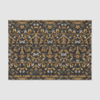Floral Chevron Paisley Filigree ZigZag Flowers