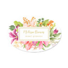 Floral Chic Pink Pastel Event Planner