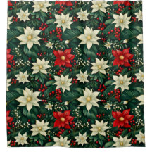 Floral Christmas Pattern 