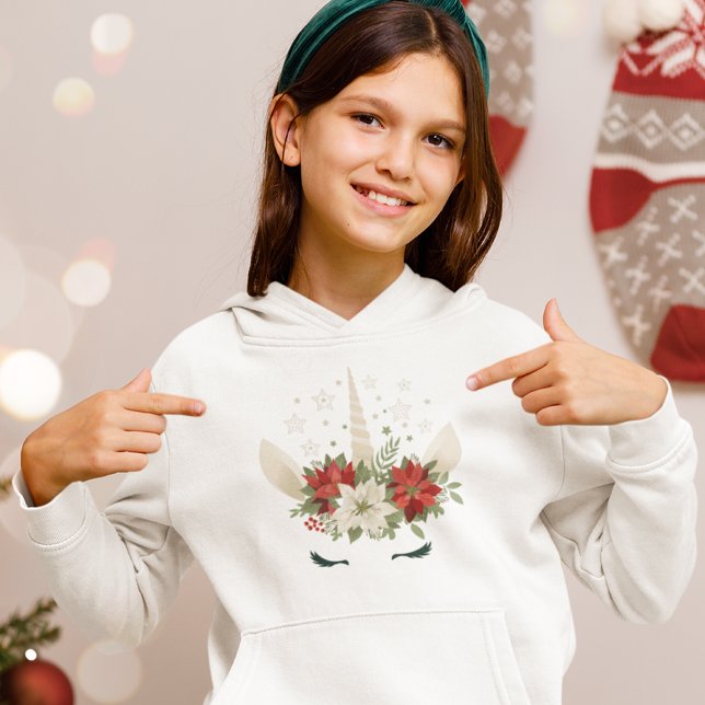 Floral Christmas Unicorn (Creator Uploaded)