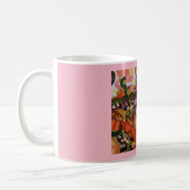 'Floral' Classic Mug (Left)