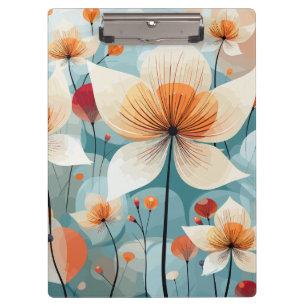 Floral Clipboard