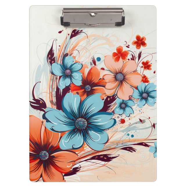 Floral Clipboard (Front)