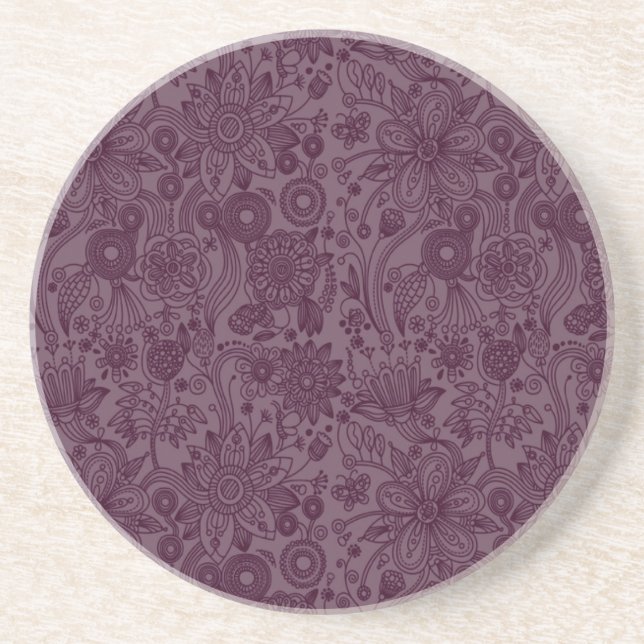 Floral Coaster (Front)