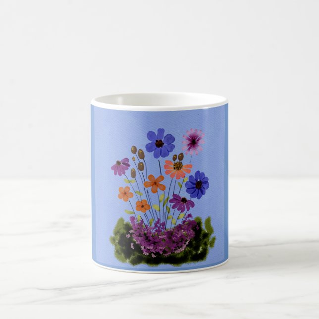 Floral Coffee Mug (Center)