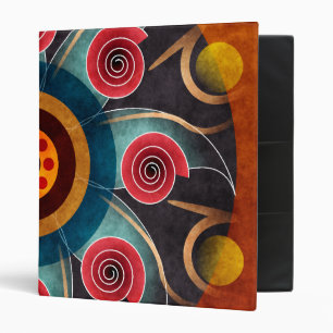 Floral Color Abstrait Vector Art Classeur