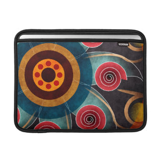 Floral Colour Abstract Vector Art Macbook Air Sleeve For MacBook Air
