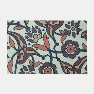 Floral Colourful And Glamour Seamless Trendy   Doormat