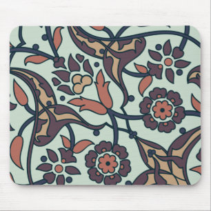 Floral Colourful And Glamour Seamless Trendy Mouse Pad