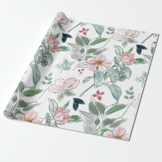 Floral Colourful Wrapping Paper