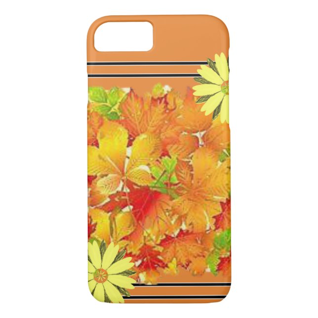 Floral coque iphone (Dos)