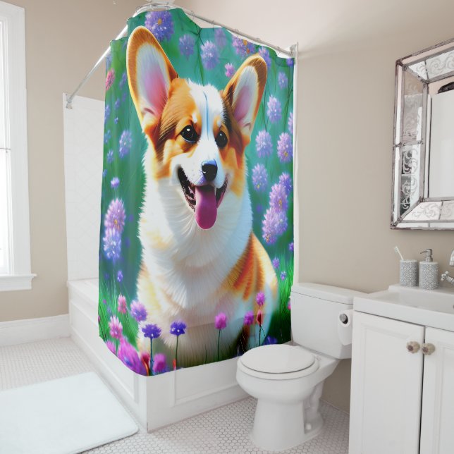 Floral Corgi (In Situ)