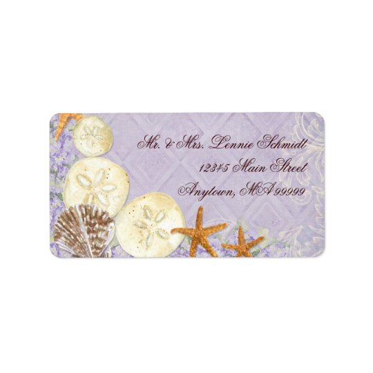 Floral Cottage by the Sea Shells Beachy Wedding
