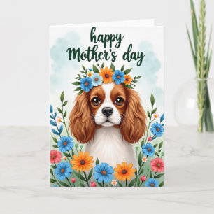 Floral Crown Pet Friend Card