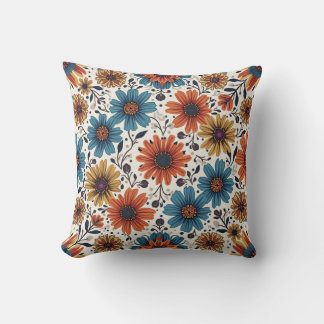 floral cushion