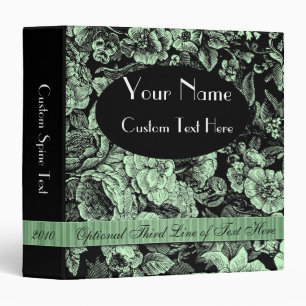 Floral Custom 1.5" Binder