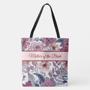 Floral Custom All Over Print Tote Bag