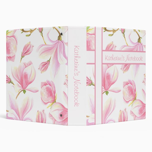 Floral Custom Binder (Background)