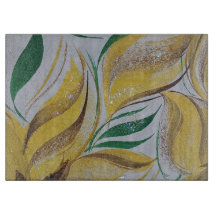 Floral Cutting Board