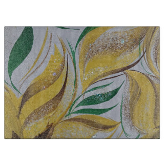 Floral Cutting Board