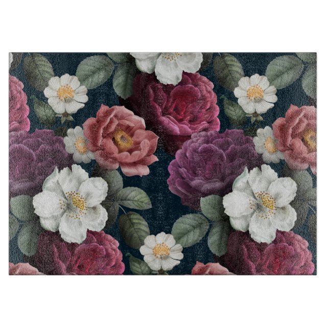 Floral Cutting Board (Front)