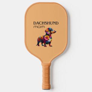 Floral Dachshund Mom Paddle