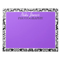 Floral Damask | Purple