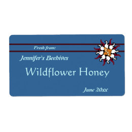 Floral de Bourgogne avec canne à rayures