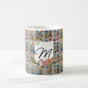 Floral de Mug Mahjong
