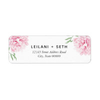 Floral de pivoine rose | MARIAGE