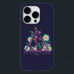 Floral Deathly Hallows Graphic Case-Mate iPhone 14 Pro Case<br><div class="desc">HARRY POTTER™ | Check out this floral Deathly Hallows symbol!</div>