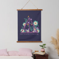 Floral Deathly Hallows Graphic