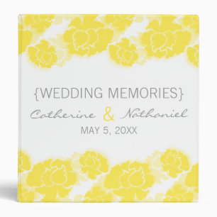 Floral Decadence Wedding Binder (1.5 inch)