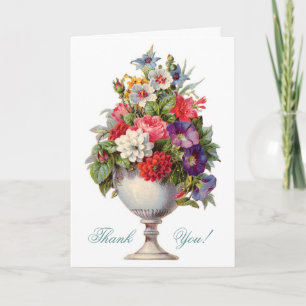 Floral Decor ~ Thank you Card